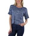 thumbnail image 7 of ToBeInStyle Women's Short Sleeve Hacci Sweater, 7 of 7