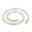 Rose Gold, variant on Stainless Steel Snake Chain Necklace for Men Women, Round Herringbone Snake Chain Necklace Solid Jewelry Silver 3mm 22 Inch