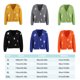 thumbnail image 3 of Qarigey Pelusas Suéter de mujer Patrón de flores de invierno Estampado de manga larga Cuello en V Transpirable Lavable Casual Elegante Suéteres para Prendas para la parte del cuerpo Azul SG Qarigey AP012615-24, 3 of 6