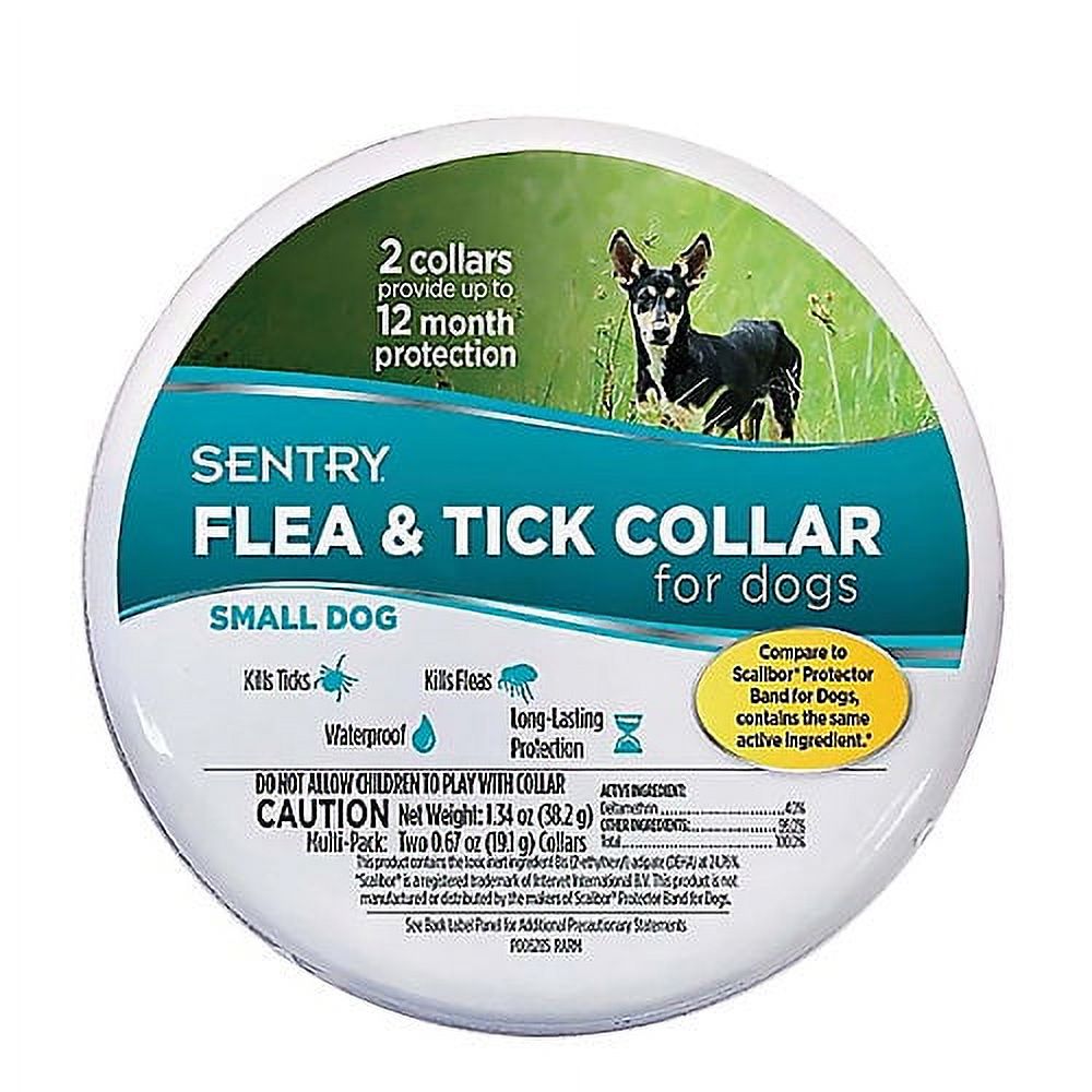 Sentry flea and tick collar for small on sale dogs