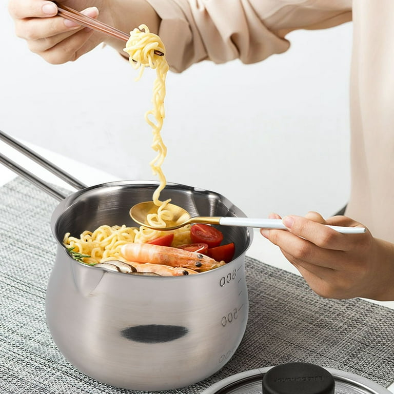 Non-stick Milk Pot Butter Melted Heating Pot Small Saucepan Cheese Pot With  Pour Spouts