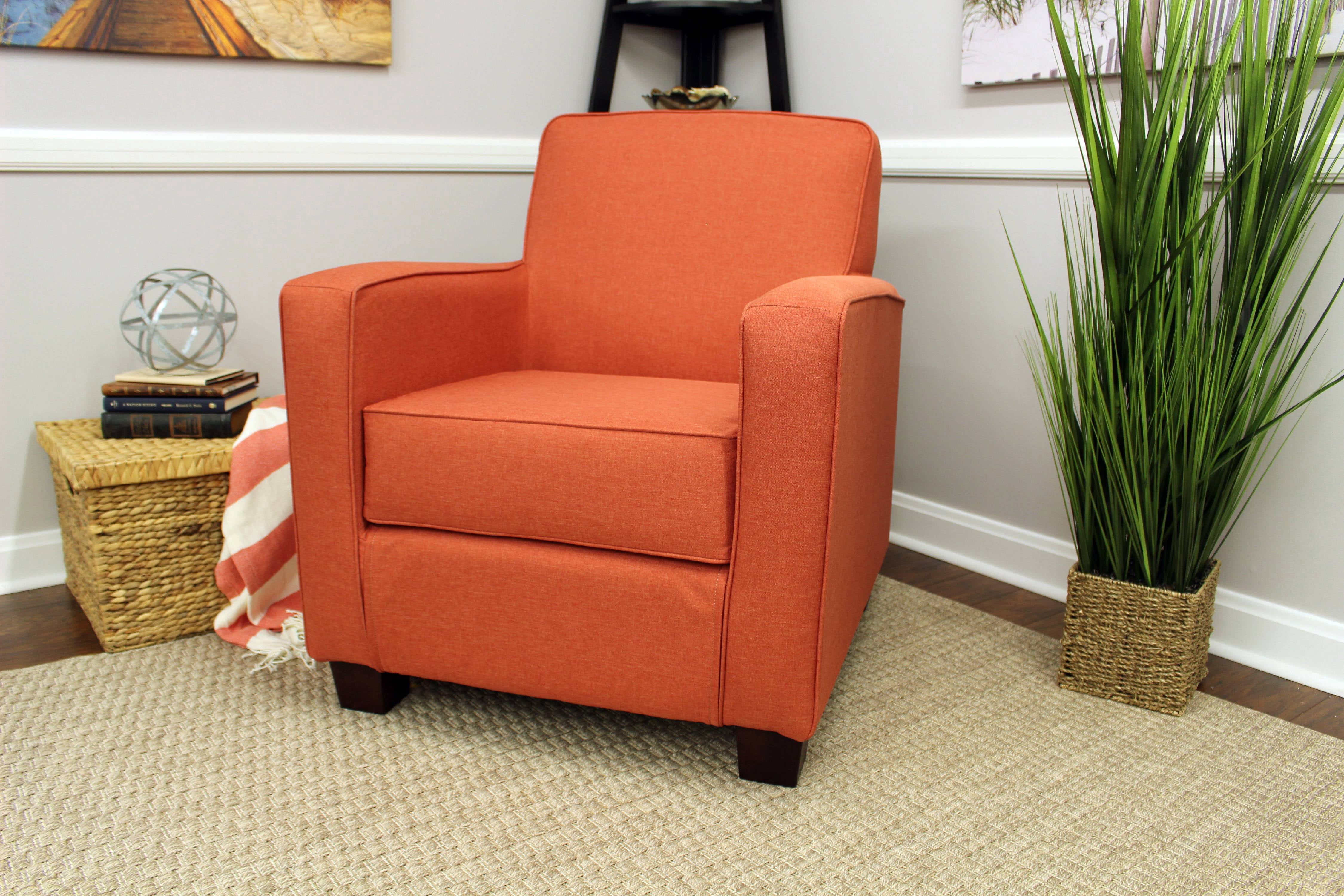 Fox Hill Johnston Trackarm Lounge Chair, Multiple Colors