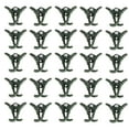thumbnail image 3 of Nicehomfit 100Pcs Plants Fixed Clamps Green Weatherproof Plastic Garden Clips for Vine Vegetables, 3 of 8