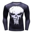 thumbnail image 1 of Playera Compresión Gym The Punisher Manga Larga, 1 of 3