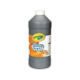 Crayola Washable Finger Paint - 2 lb - 1 Each - Black Crayola Washable Finger Paint - 2 lb - 1 Each - Black
