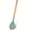 Deep Green, variant on 1pc, Silicone Nonstick Mixing Spoon, Kitchen Cooking Spoon, Serving Spoon With Wooden Handle Heat Resistant Utensil Spoons For Mixing, Baking, Serving And Stirring