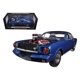 thumbnail image 1 of 1965 Ford Shelby Mustang GT350R con motor de carreras azul con rayas negras 1/18 modelo de coche fundido por Shelby Collectibles Shelby Collectibles SC510, 1 of 1