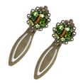 thumbnail image 2 of St. Patrick's Day Vintage Copper-Colored Lace Bookmarks - Set of 2 Stainless Steel Reading Accessories for Book Lovers and Readers, 2 of 5