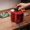thumbnail image 3 of Peakora Variable Transformer 2000VA 110V 60Hz Varic 0-130 Volt Adjustable Output Variable AC Voltage Regulator with US Plug, 3 of 16