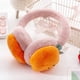 thumbnail image 1 of Orejeras de frutas ajustables para niños y mujeres, orejeras cálidas de otoño e invierno, orejeras cálidas de felpa de dibujos animados, 1 of 5