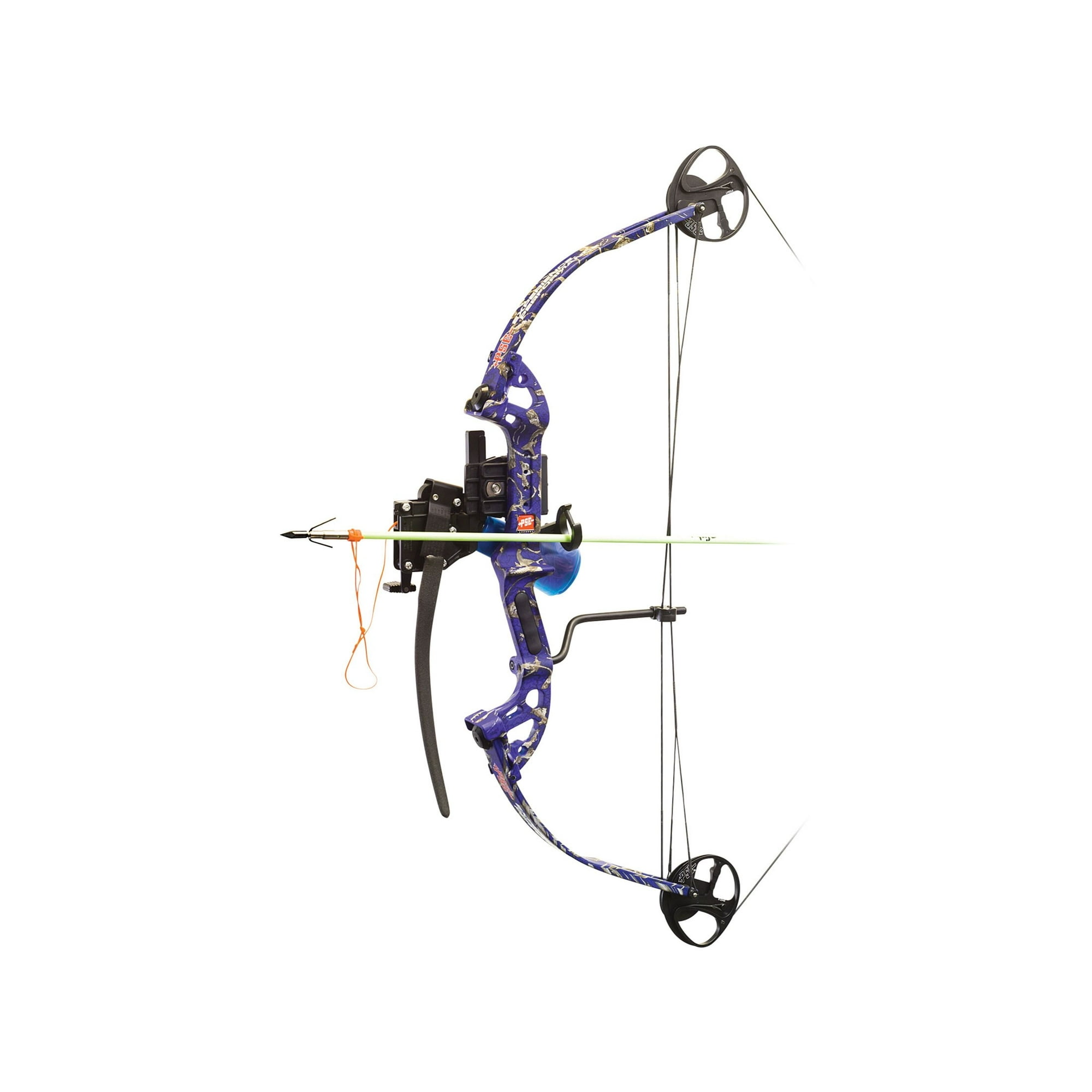 PSE Discovery Right Hand DK'd Green Camo 40lb AMS Bowfishing Bow
