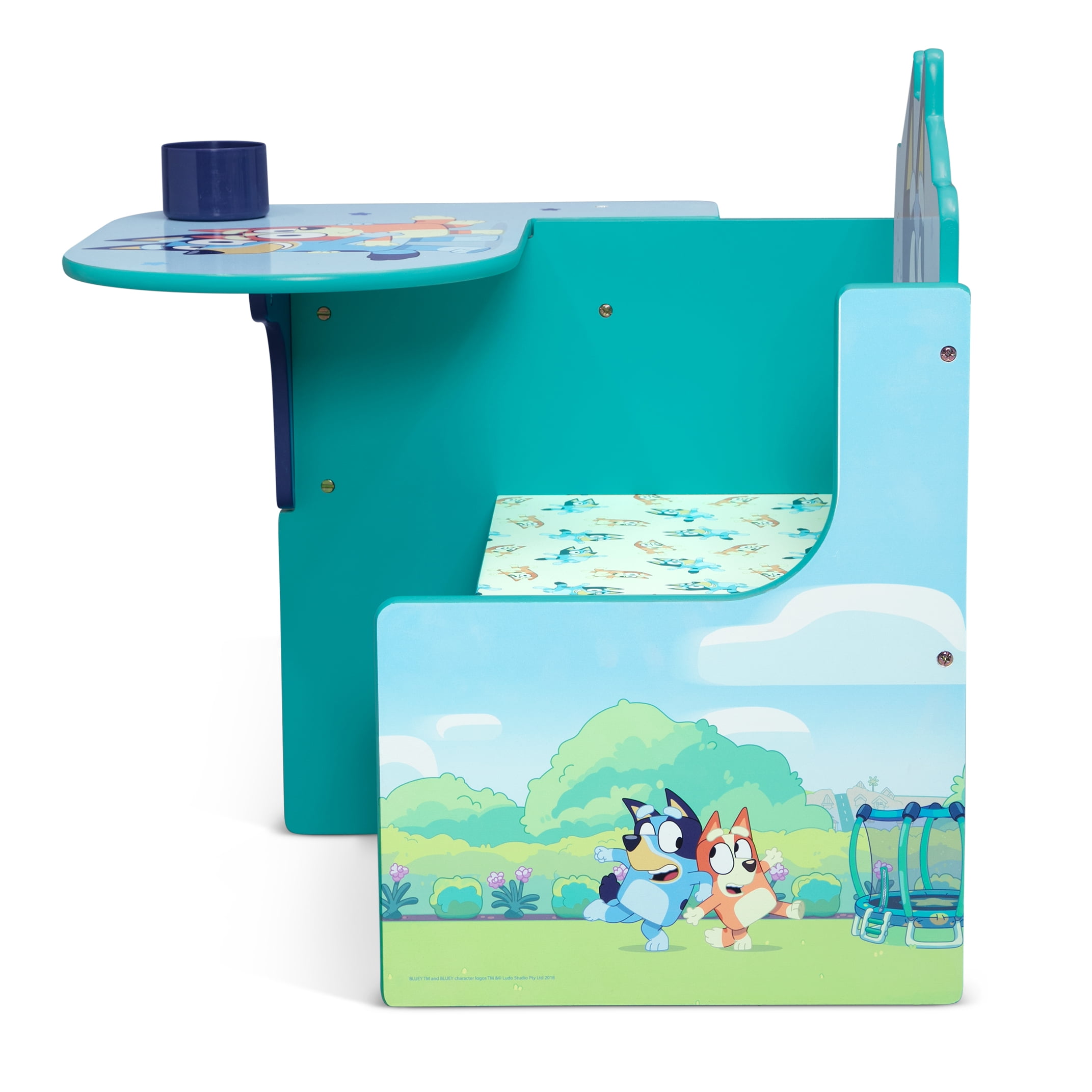 Delta Children Bluey Chair Desk with Storage Bin – Greenguard Gold