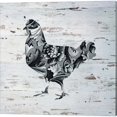 thumbnail image 4 of Great Art Now Filigree Cow & Chicken on Wood by Piddix 2 Piece Canvas Art Set Each 14"W x 14"H, 4 of 4