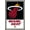 Barnwood Framed Version, variant on NBA Miami Heat - Logo 21 Wall Poster, 22.375" x 34"