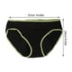 thumbnail image 2 of 4 Uds ropa interior femenina cómoda bragas adorables para mujer ropa interior encantadora de algodón puro, 2 of 6
