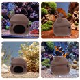 thumbnail image 2 of Décor de Maison de Champignon Aquarium pour Poissons et Crevettes Idéal pour Betta Poissons Rouges Réservoirs Cachette Ornement, 2 of 9