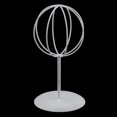 thumbnail image 2 of Soporte de hierro para tupé, soporte para pelucas de hombre, soporte para sombreros Blanco, 2 of 7