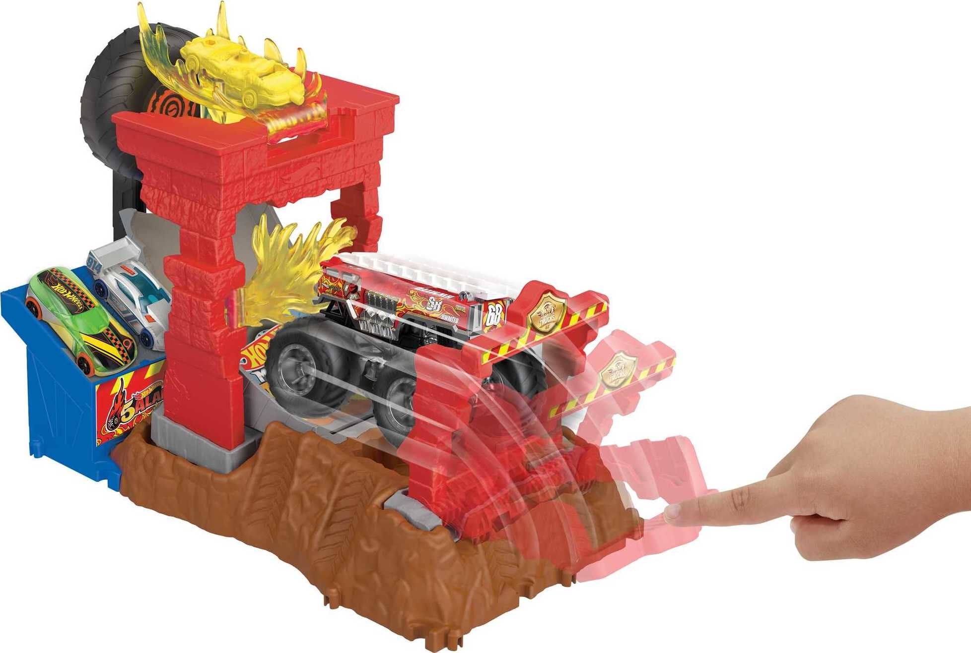 Hot Wheels Monster Trucks Arena Smashers Playset – Hopkins Of Wicklow