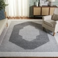 thumbnail image 2 of SAFAVIEH Renewal Ramona Medallion Area Rug, Dark Gray/Ivory, 6' x 9', 2 of 6