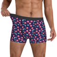 thumbnail image 3 of Men's Boxer Briefs, Cool Mirror Cherries Soft Comfy Mens Underwear Boxer Briefs Breathable With Widen Waist, 3 of 7