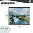 thumbnail image 4 of Stupell Industries Traditional In The Wild Flow Black Framed Giclee Art, 14 x 11, by Svetlana Aleynikova, 4 of 8