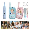 thumbnail image 4 of Video Walkie Talkies for Kids, 2 Pack Handheld Rechargeable Video Intercom with Video Camera, Voice Changer, 1.5km Range, for Boys Girls Ages 3-12, 4 of 5