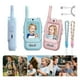 thumbnail image 4 of Video Walkie Talkies for Kids, 2 Pack Handheld Rechargeable Video Intercom with Video Camera, Voice Changer, 1.5km Range, for Boys Girls Ages 3-12, 4 of 5