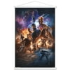 Marvel Cinematic Universe - Avengers - Endgame - Space Wall Poster with Wooden Magnetic Frame, 22.375" x 34"