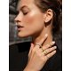 thumbnail image 4 of Gold Stackable Rings for Women Trendy Stocking Stuffers Cute Rings Stuff Boho Moon Star Butterfly Knuckle Ring Set Gold Jewelry Christmas Gifts 2024, 4 of 5