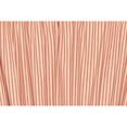 thumbnail image 7 of VHC Brands Sawyer Mill Red Prairie Curtain Set 2 Lined Drapes Farmhouse Country 84 Inch Long Cotton Vintage Stripes for Living Room, 7 of 7