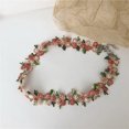 thumbnail image 3 of MasteelfCA Collier en Forme de Fleur Collier de Mode Doux Décoration de Cou Créative Rose, 3 of 7