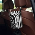 thumbnail image 5 of Honeii Optical Zebra Illusion Print Waterproof Car Trash Can,Waterproof Portable Collapsible Trash Can,Garbage Container fits Most Cars,SUVs,and Trucks, 5 of 6