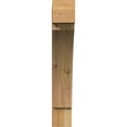 thumbnail image 6 of Ekena Millwork 4"W x 24"D x 24"H Thorton Block Rough Sawn Bracket, Western Red Cedar, 6 of 25