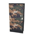 thumbnail image 6 of RFID Blocking Brand New Hand Crafted Army Camo Genuine Soft Leather Checkbook Cover simple-156, 6 of 6