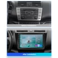 thumbnail image 3 of Hizpo Android 13 Car Stereo Radio For Mazda 6 2007 2008 2009 2010 2011 2012 Apple CarPlay Bluetooth 2+32GB WiFi AUX 9" Touch Screen Head Unit Multimedia GPS Navigation Player In Dash, 3 of 15