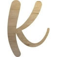thumbnail image 1 of Wood Letter K, Unfinished 14'' Tall Wooden Letter Craft, Paintable Kids, 1 of 3