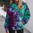 thumbnail image 2 of Godom Womens Hoodies Fall Long Sleeve Drawstring Pullover Tops with Pockets Loose Casual Sweatshirt for Women, 2 of 6