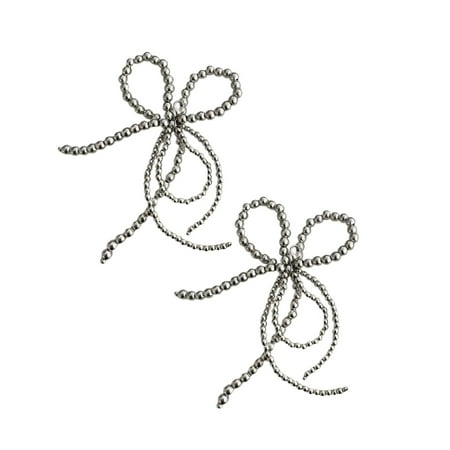 Giaone Fashionable Shoe Bowknot Decoration Shoes Ornament Phone Charm Bag Pendant Perfect for Parties Weddings and Dates