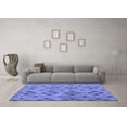 thumbnail image 3 of Ahgly Company Indoor Rectangle Southwestern Blue Country Area Rugs, 7' x 9', 3 of 4
