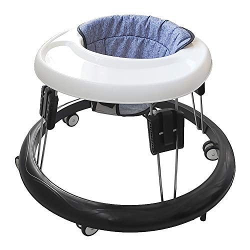 9 Heights Adjustable Baby Walkers For Boys&Girls With Large Bpa Tray