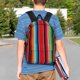 thumbnail image 4 of Disketp Mexican Serape Blanket Stripes Mochila Escolar de 15 Pulgadas, Mochila Ligera para Estudiantes, Viajes y Trabajo, Cómoda y Resistente para el Uso Diario, 4 of 6