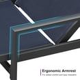thumbnail image 2 of PURPLE LEAF 3-Piece Patio Lounge Chair Set - Outdoor Chaise Loungers with Aluminum Frame, Armrest, Side Table & Wheels for Poolside Sunbathing & Tanning, Includes Pillows, 2 of 9
