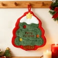 thumbnail image 4 of Toallas de mano navideñas para niños | Toallas festivas de cocina y baño con lazo para colgar | Franela suave para secarse las manos y decorar, 4 of 6