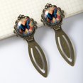 thumbnail image 3 of Butterfly Vintage Copper-Colored Lace Bookmarks: Stainless Steel Reading Accessories, Book Marks, Book Markers - Ideal Gifts for Readers and Book Lovers - Set of 2, 3 of 5