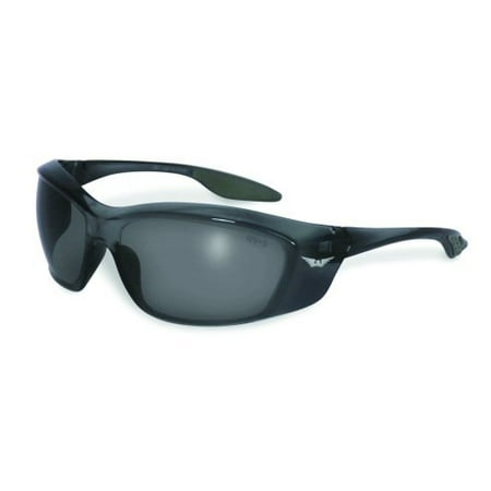 Forerunner Safety Glasses Clear, Smoke, Yellow Tint OR Flash Mirrored Lenses Basic Lens Color: Smoke Lenses