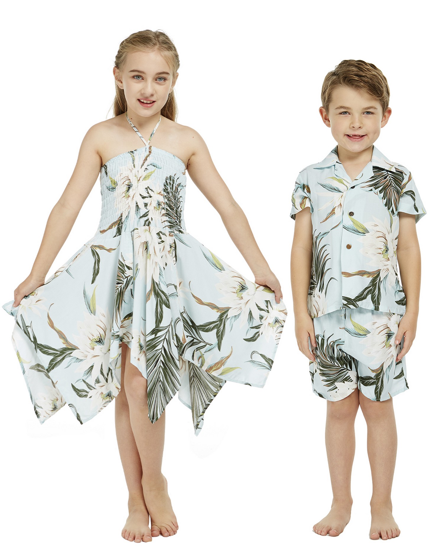 matching boy and girl wedding outfits