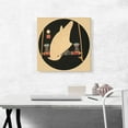thumbnail image 2 of ARTCANVAS White Cockatoo on Perch Canvas Art Print by Jakuchu Ito - Size: 18" x 18" (0.75" Deep), 2 of 9