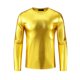 thumbnail image 5 of Camisetas de hombre INSPIRE CHIC de cuello redondo de manga larga brillante 2XL amarillas, 5 of 6