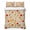 Yellow, Orange,Brown, variant on 3 Pieces Queen Quilt Set,Country Fall Maple Leaf Soft Bedding Sets with 1 Quilt & 2 Pillow Shams,Vintage Farmhouse Leaves Summer Bedspread Lightweight Coverlet Comforter for All Season