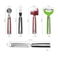 thumbnail image 3 of Coofit Ice Cream Spoon Portable Reusable Metal Cupcake Scoop Fruit Spoon Melon Scooper, 3 of 6